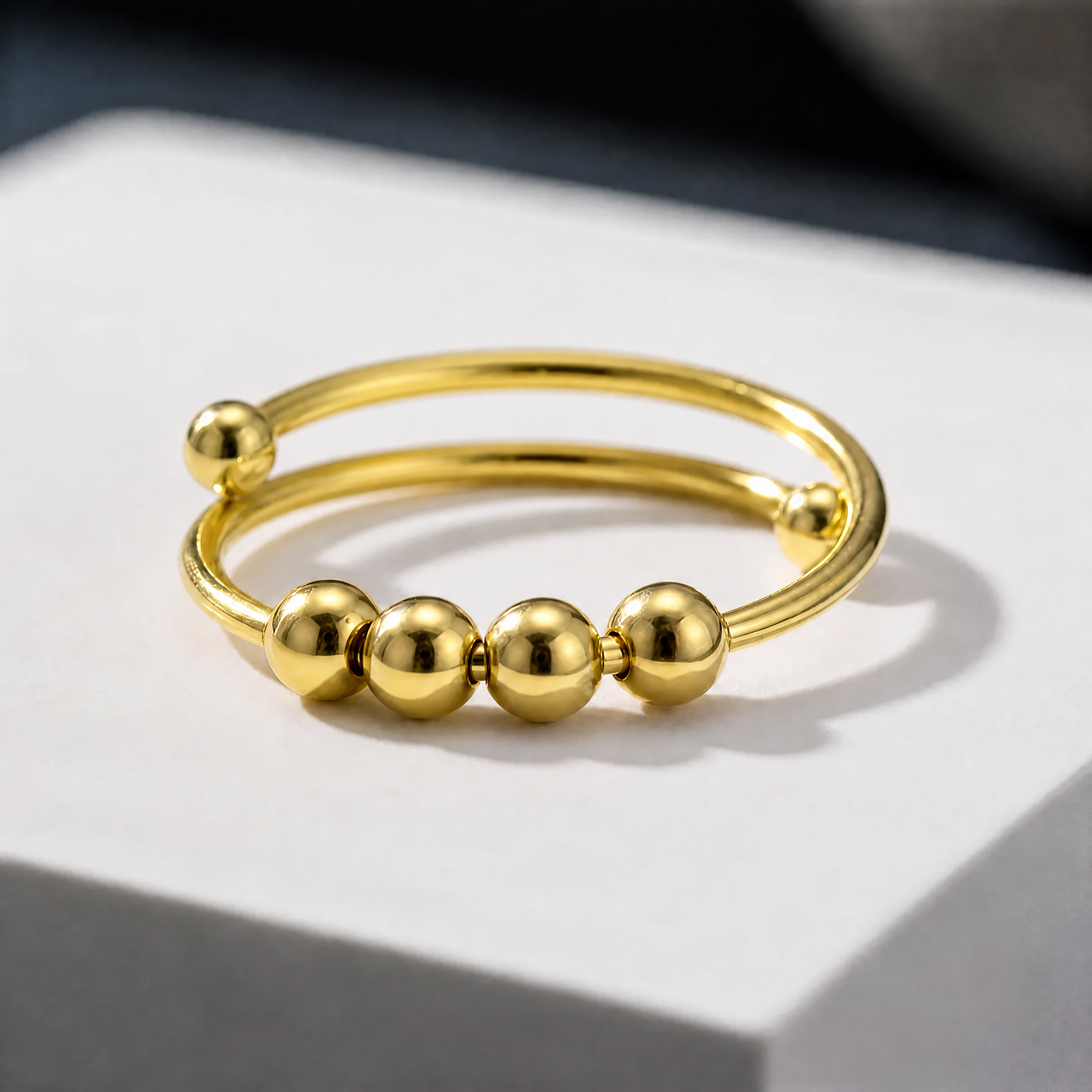 Fidget Beads Ring