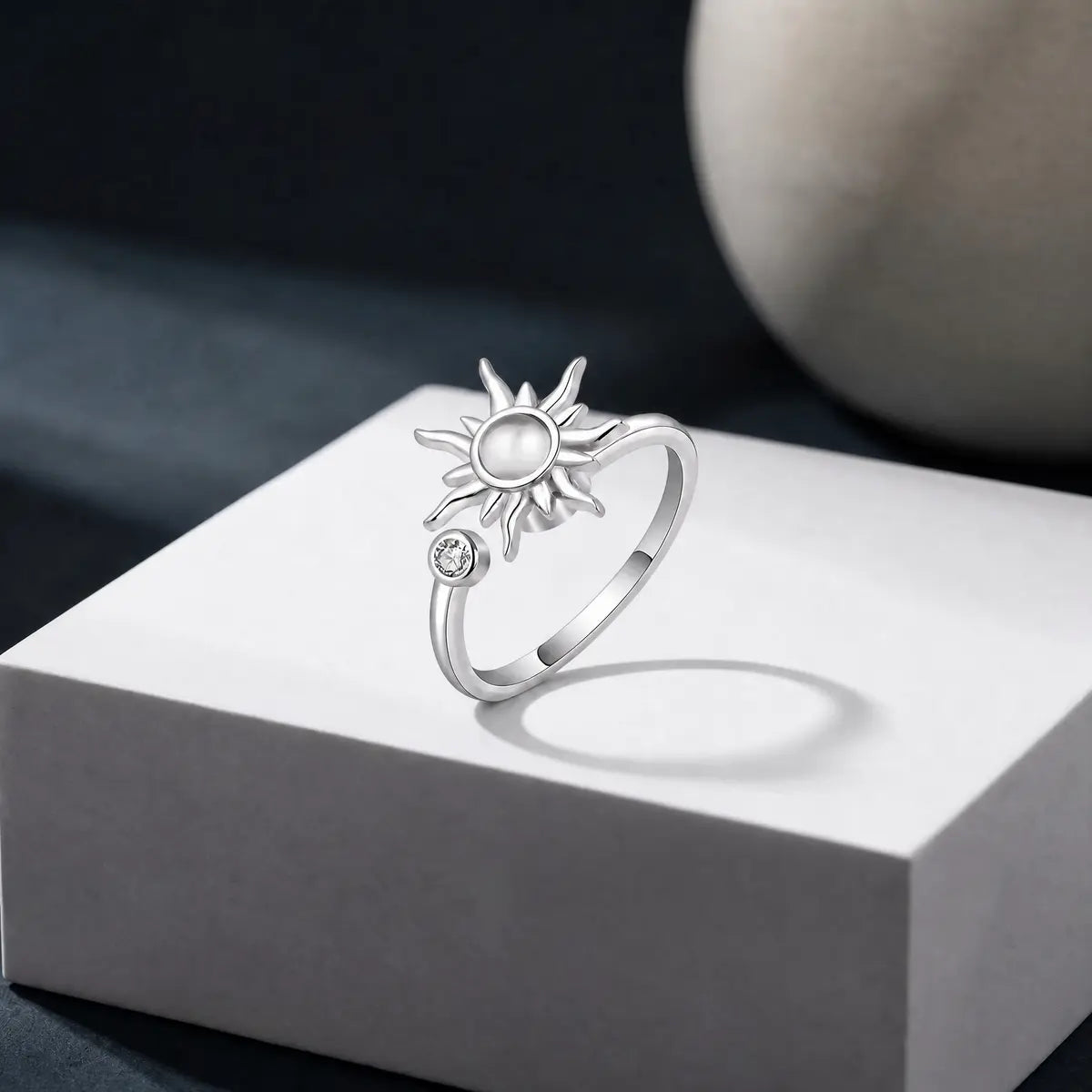 Fidget Sun Flower Ring
