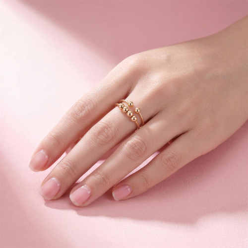 Fidget Beads Ring