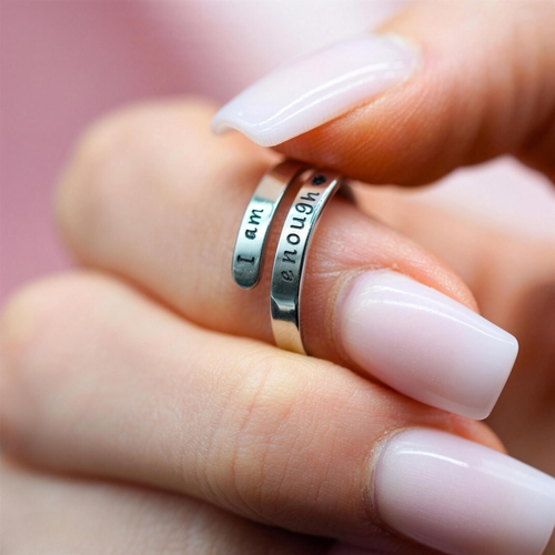 I Am Enough Ring