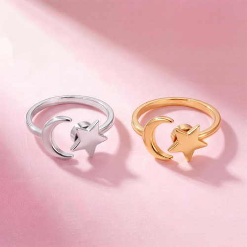 Fidget Moon Star Ring - Sold Out