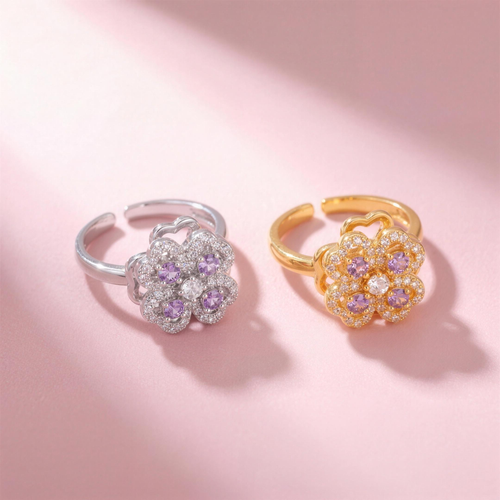 Fidget Amethyst Ring - Sold Out
