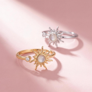 Fidget Sun Flower Ring