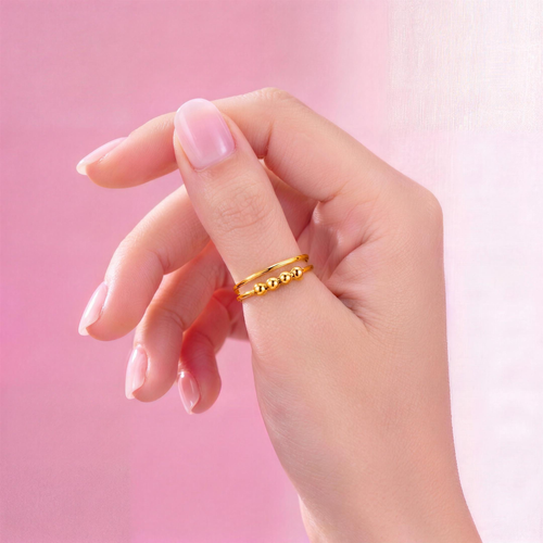 Fidget Beads Ring