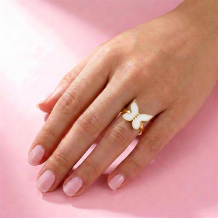 Fidget Butterfly Ring - Out of stock